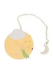 MARCAPAGINAS METALICO REDONDO EL PRINCIPITO NUBE