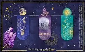 MARCAPAGINAS MAGNETICOS MOONLIGHT 6 UNIDADES