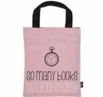 BOLSA DE TELA SO MANY BOOKS