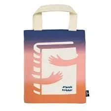 BOLSA DE TELA LIBROS #BOOK HUGGER ABRAZO