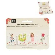 EXPOSITOR 24 SETS DE 4 MARCAPAGINAS MAGNETICOS SAN JORDI