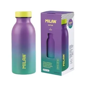 BOTELLA ISOTERMICA SUNSET CAPACIDAD 350ML TURQUESA-LILA