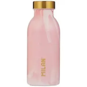 BOTELLA ISOTERMICA ACERO INOXIDABLE 0 35 L SERIE LAVA ROSA