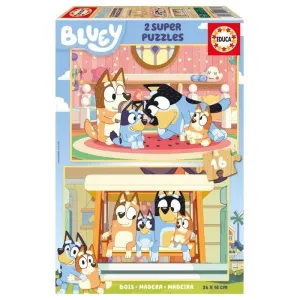 PUZZLE 2X16 BLUEY (MADERA)