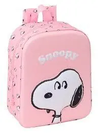 MOCHILA GUARDERIA 3D 27CM SNOOPY