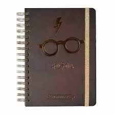 CUADERNO TAPA FORRADA A5 BULLET GAFAS HARRY POTTER