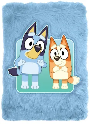 LIBRETA PELUCHE A5 BLUEY