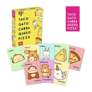 JUEGO TACO GATO CABRA QUESO PIZZA