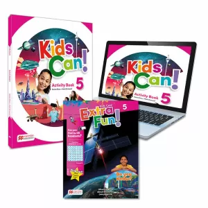 KIDS CAN! 5 ACTIVITY BOOK, EXTRAFUN & PUPIL'S APP: CUADERNO DE ACTIVIDADES IMPRE