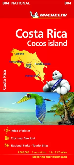 MAPA NATIONAL COSTA RICA 2018