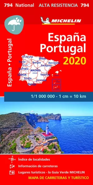 MAPA NATIONAL ESPAÑA - PORTUGAL 2020 
