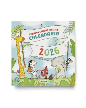 PEQUEÑOS GRANDES ARTISTAS 2026, CALENDARIO DE PARED