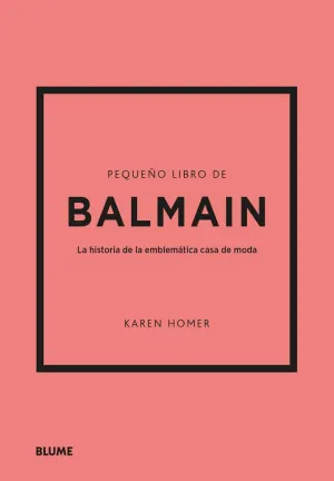 PEQUEÑO LIBRO DE BALMAIN