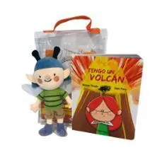 PACK TENGO UN VOLCAN: LIBRO + PELUCHE