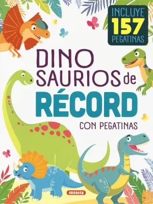 DINOSAURIOS DE RECORD CON PEGATINAS