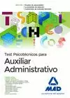 TEST PSICOTÉCNICOS PARA AUXILIAR ADMINISTRATIVO