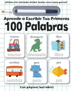 APRENDE A ESCRIBIR TUS PRIMERAS 100 PALA