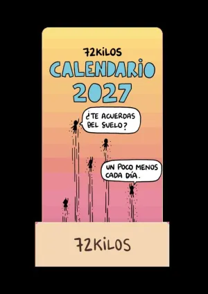 CALENDARIO MESA DE TARJETAS 2027 - 72 KILOS