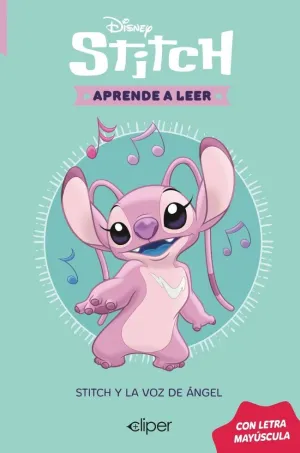 APRENDE LEER MAYUSCULA. STITCH VOZ ANGEL