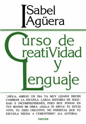 CURSO DE CREATIVIDAD Y LENGUAJE