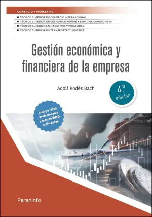 GESTIÓN ECONÓMICA Y FINANCIERA DE LA EMPRESA 4.ª EDICIÓN 2026