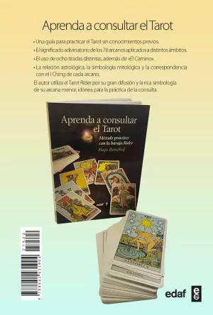 APRENDA A CONSULTAR EL TAROT. METODO PRÁCTICO CON LA BARAJA RIDER ( KIT)