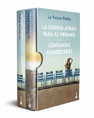 ESTUCHE LA VECINA RUBIA (LA CUENTA ATRAS PARA EL VERANO + CONTANDO ATARDECERES)