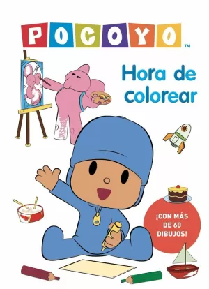POCOYO ACTIVIDADES. HORA DE COLOREAR