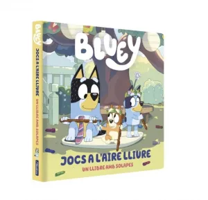 BLUEY CARTON SOLAPAS. JOC A L'AIRE LLIUR
