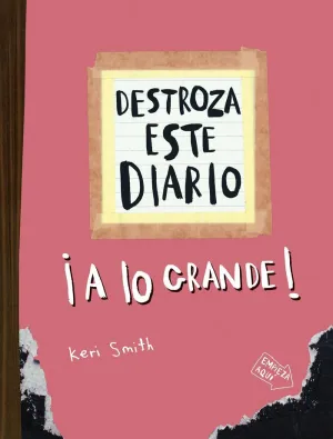 DESTROZA ESTE DIARIO. A LO GRANDE - NARANJA FLUOR