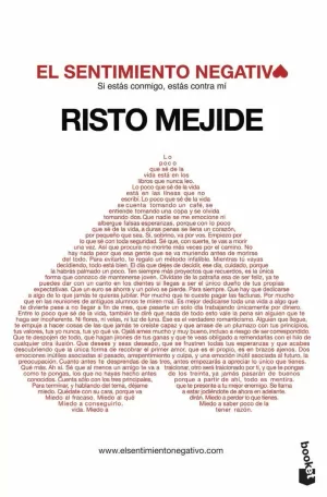 EL SENTIMIENTO NEGATIVO