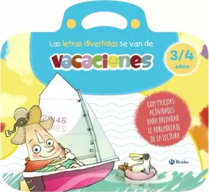 LETRAS DIVERTIDAS SE VAN DE VACACIONES, LAS. 3-4 AÑOS