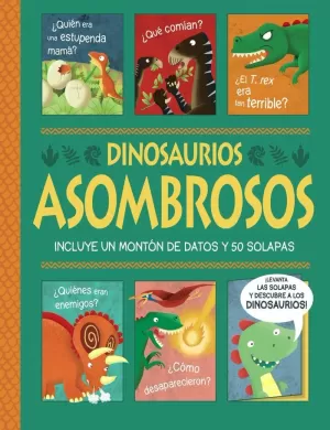 DINOS ASOMB.LIBRO SOLAPA