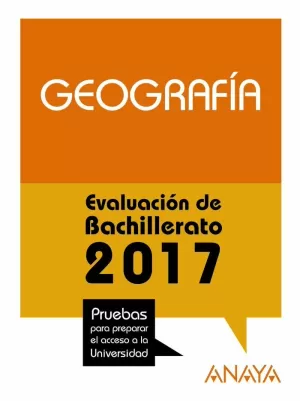 GEOGRAFÍA. SELECTIVIDAD