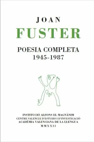 POESIA COMPLETA 1945-1987 (JOAN FUSTER)