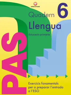 PAS LLENGUA, 6 EDUCACIÓ PRIMÀRIA VALENCIA
