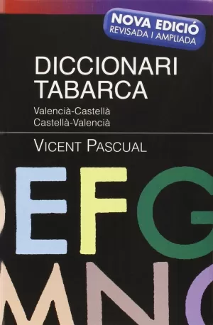 DICCIONARI TABARCA VALENCIA-CASTELLA