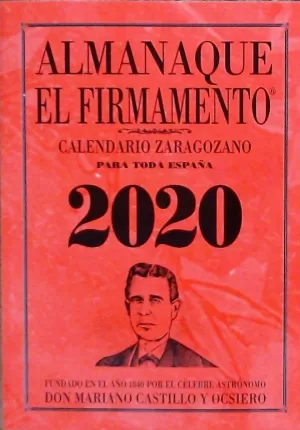 CALENDARIO ZARAGOZANO 2020 FIRMAMENTO
