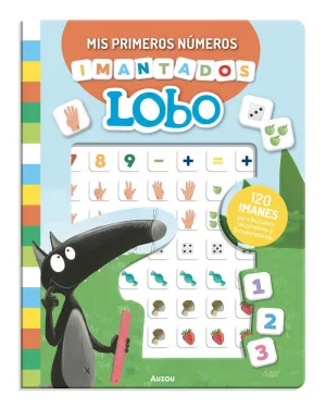 MIS PRIMEROS NUMEROS IMANTADOS DE LOBO