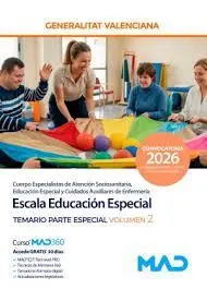 TEMARIO PARTE ESPECIAL 2 ESCALA EDUCACION ESPECIAL