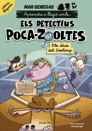 APRENDRE A LLEGIR AMB ELS DETECTIUS POCA-ZOOLTES LLETRA LLIGADA 2. ELS DÉUS DEL