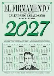 CALENDARIO PARED ZARAGOZANO 2027